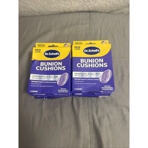 Wholesale Bulk Lot 6 Pack Dr Scholls Bunion Cushions Thin And Flexible Duragel